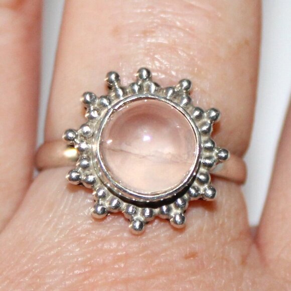 Sterling Silver Bohemian Quartz Ring - Picture 7 of 7